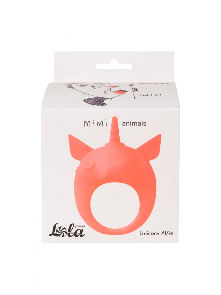 Эрекционное Кольцо Mimi Animals Unicorn Alfie Orange 7000-26lola