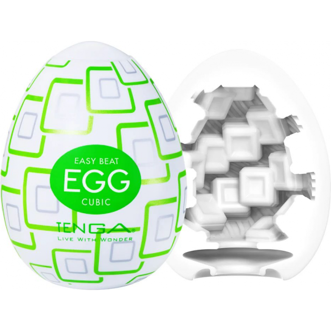 Мастурбатор-яйцо TENGA EGG CUBIC EGG-R06