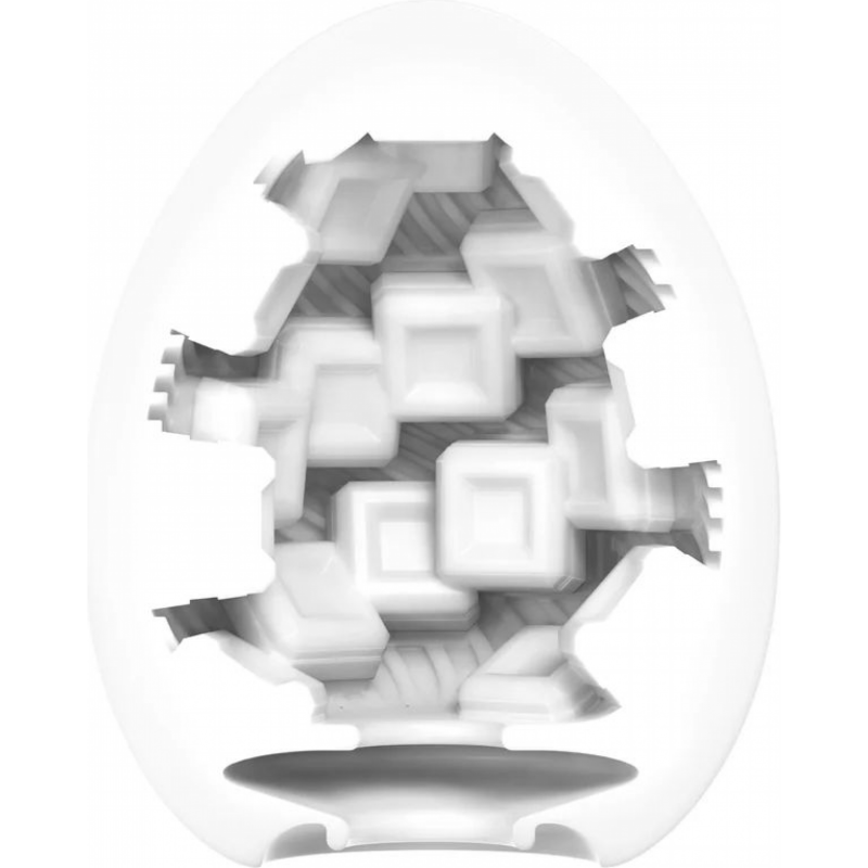 Мастурбатор-яйцо TENGA EGG CUBIC EGG-R06